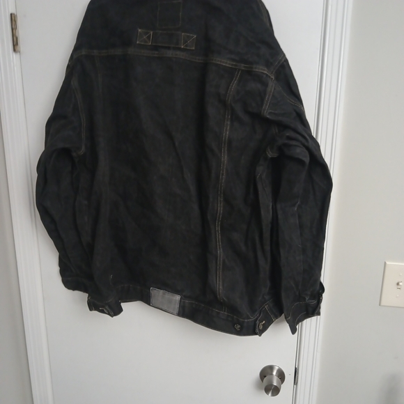 Vintage Y2K baggy Dtek Denim jacket men's XXL - Picture 12 of 12